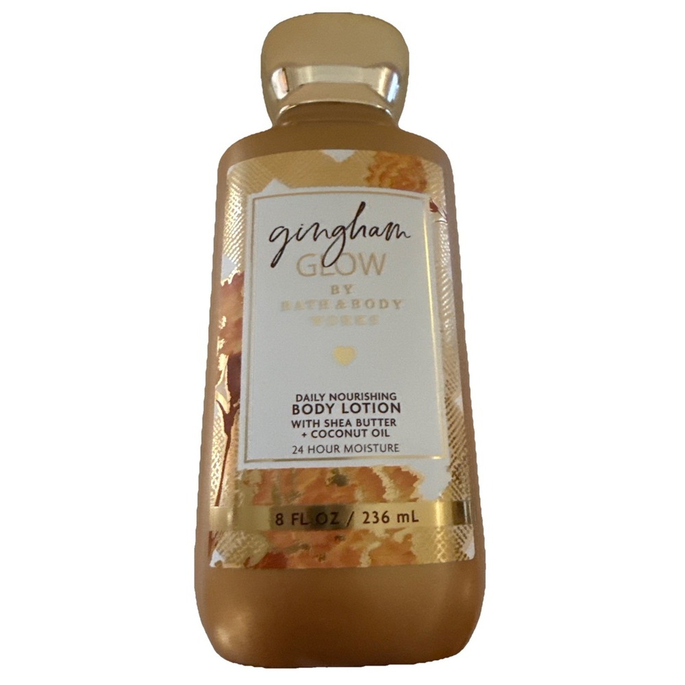 Bath & Body Works Gingham Glow‎ Daily Nourishing Body Lotion 8 fl oz New